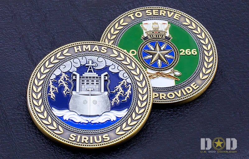 U.S. DOD Coins Make Custom Challenge Coins and Awards for Military